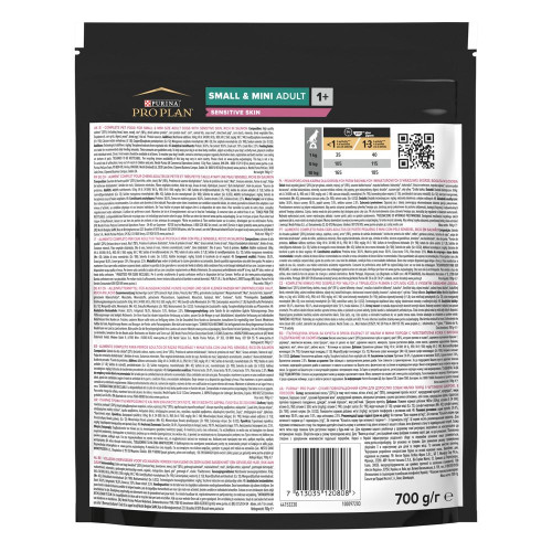 Сухий корм для собак Purina Pro Plan Small & Mini Sensitive 700 г - лосось