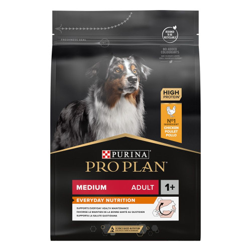 Сухий корм для собак Pro Plan Adult Medium 3 кг - курка