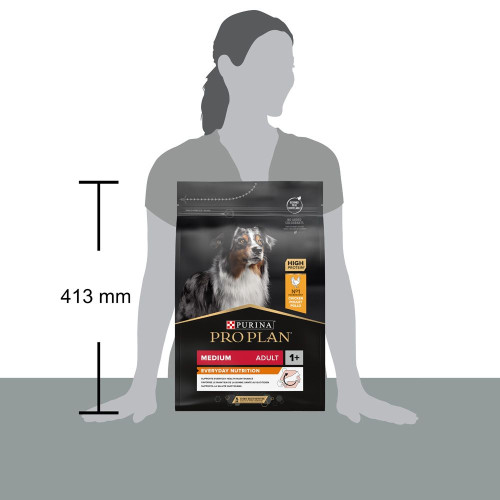 Сухий корм для собак Pro Plan Adult Medium 3 кг - курка