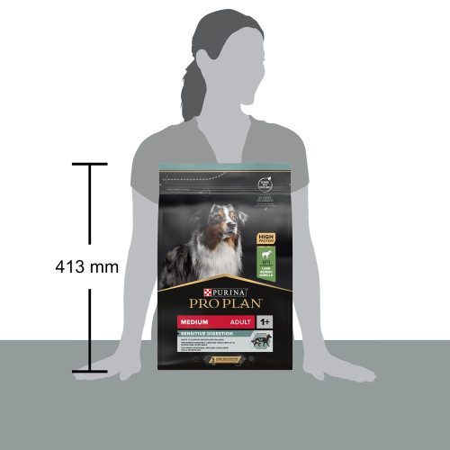 Сухий корм для собак ProPlan Medium Sensitive 3 кг - ягня