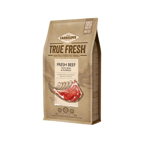 Сухий корм для дорослих собак усіх порід Carnilove True Fresh BEEF for Adult dogs 1,4 кг (яловичина)