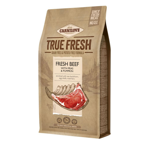 Сухий корм для дорослих собак усіх порід Carnilove True Fresh BEEF for Adult dogs 1,4 кг (яловичина)
