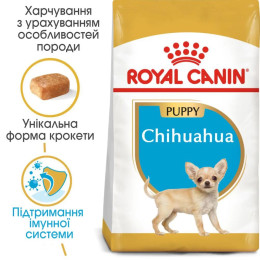 Сухий корм для цуценят Royal Canin Puppy Chihuahua 1,5 кг + 500 г - домашня птиця