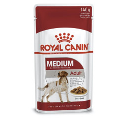 Вологий корм для дорослих собак середніх порід Royal Canin Medium Adult 140 г - домашня птиця