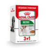Вологий корм для дорослих собак дрібних порід Royal Canin Mini Adult pouch 85 г, 3+1 шт у подарунок - домашня птиця
