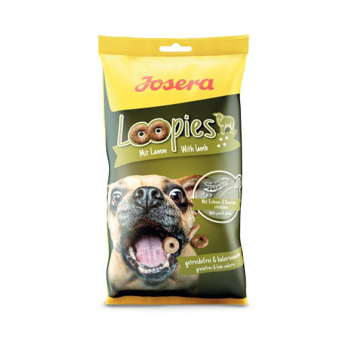 Набір ласощів Josera Loopies для собак з ягням 7+4 шт/150 г