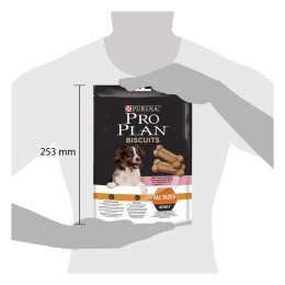 Ласощі для собак Pro Plan Biscuits 400 г (лосось і рис)