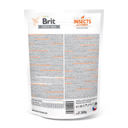 Ласощі для собак Brit Care Dog Crunchy Cracker 200 г - комахи, індичка та яблуко
