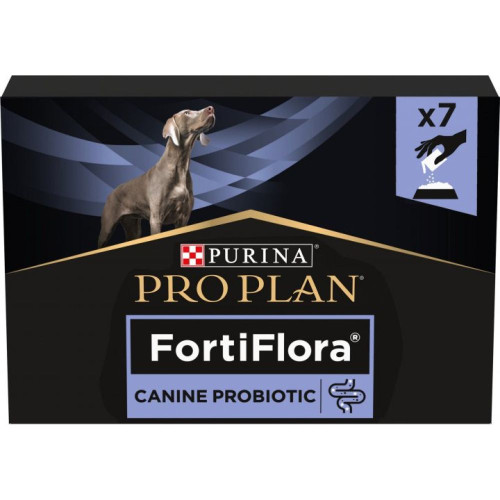 Пробіотик для собак ProPlan FORTIFLORA підтримка мікрофлори шлунково-кишкового тракту, 7 шт х 1г